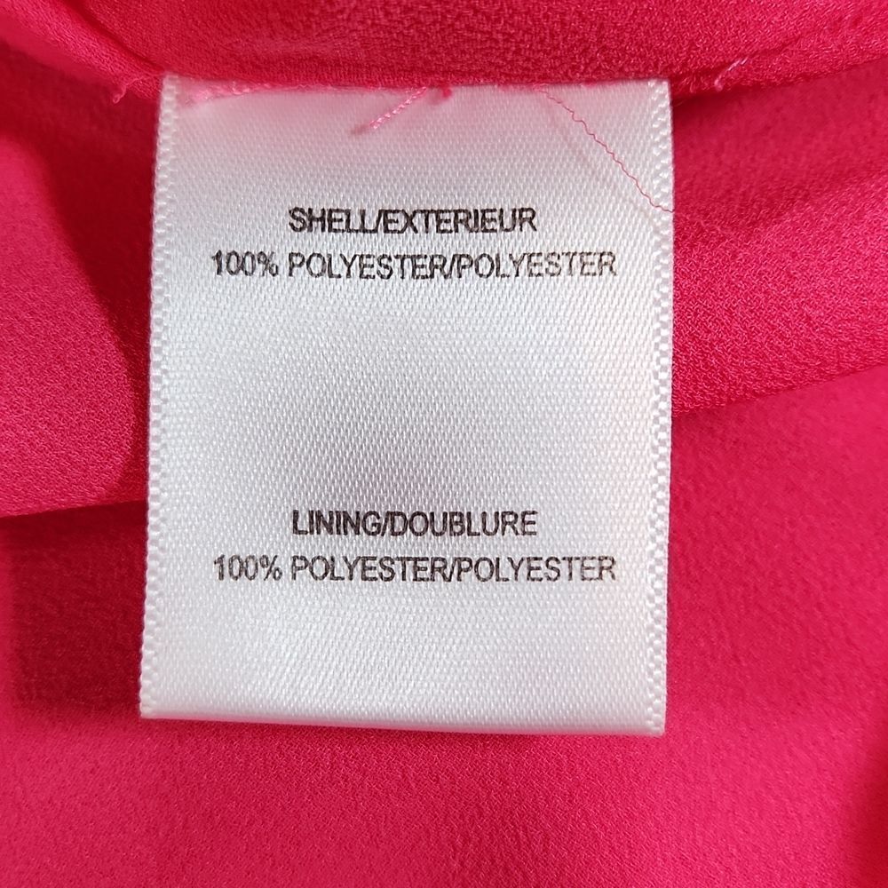 🔹️Badgley Mischka Hot Pink Belle Sleeveless Maxi Dress Size 6 - Picture 10 of 12